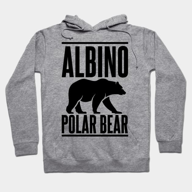 Albino Polar Bear Hoodie by Meta Cortex